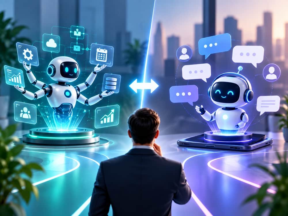 Agents vs. Chatbots: What Business Leaders Should Know in 2026